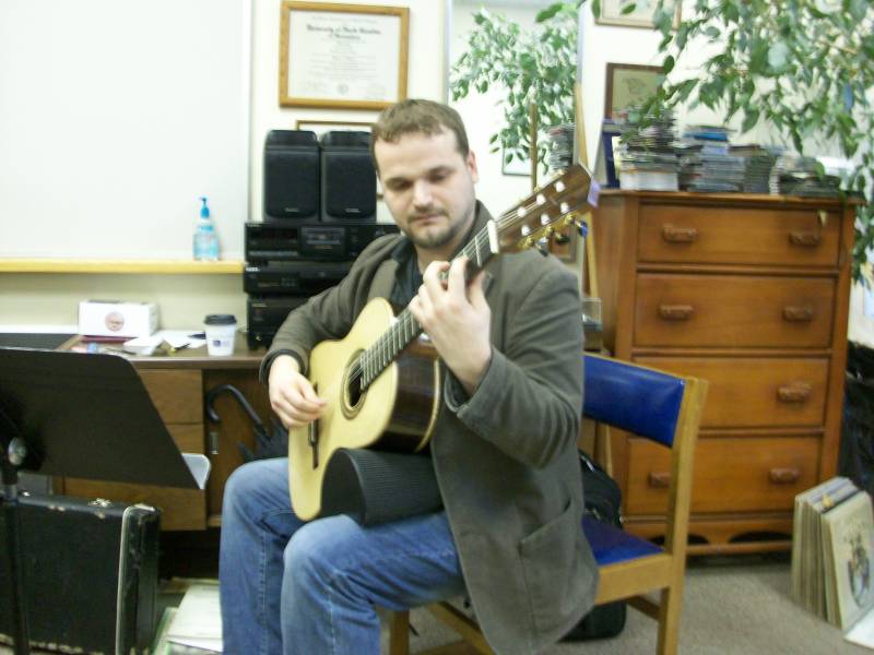 Matt Palmer Test Driving