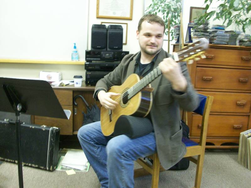 Matt Palmer Test Driving 