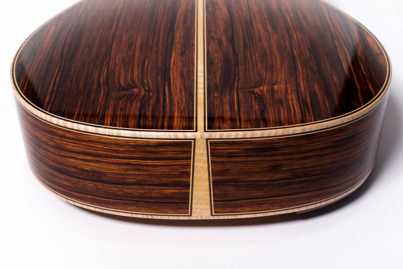 Purfling Intersections at Tail Wedge