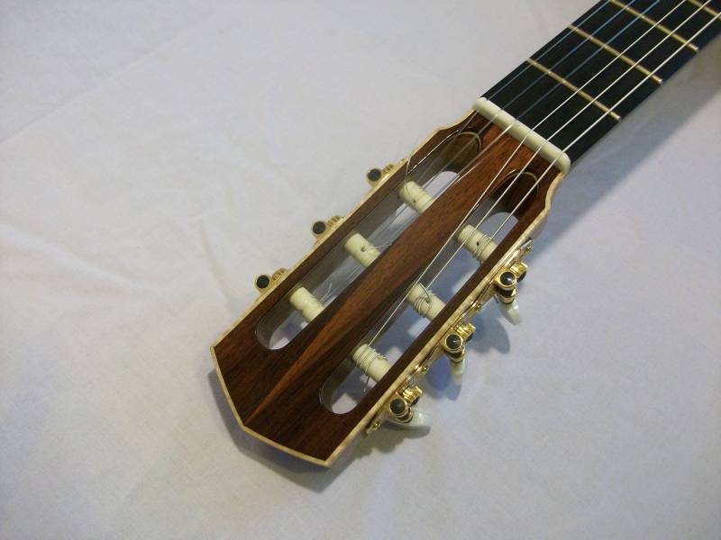 Headstock Bound in Tiger Maple