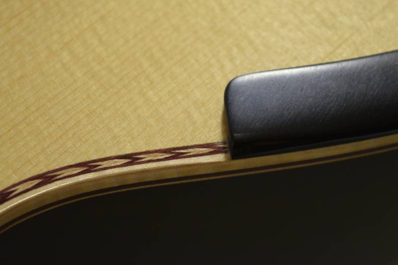 Chevron Pattern in Top Purfling