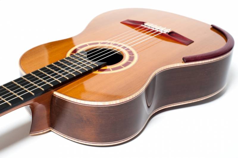 Peruvian Walnut Guitar