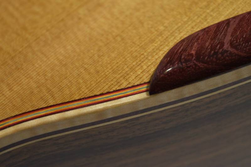 Armrest / Purfling Joint