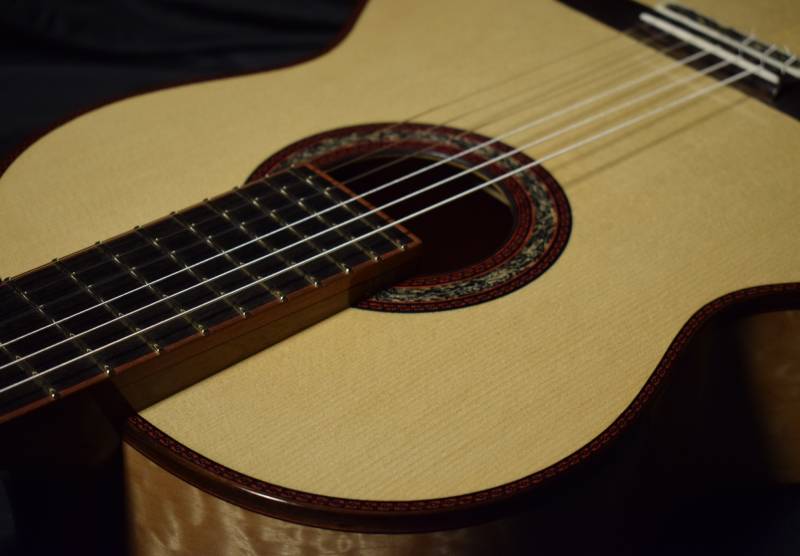 Guitar No. 88 Showcasing the beauty and art of the maple guitar