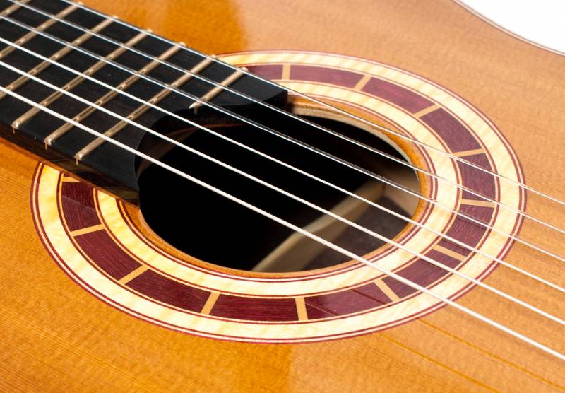 Guitar Rosette No. 24 This is the inaugural rosette design used on most of my early guitars.