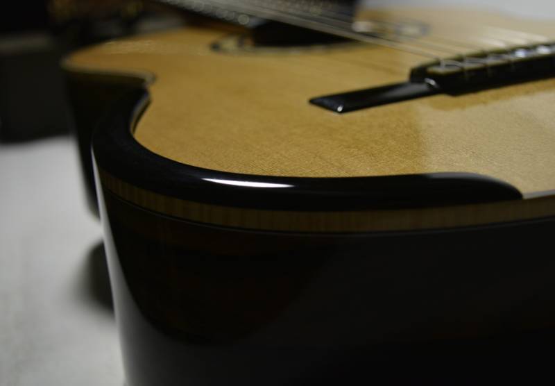 Ebonized Permanent Armrest