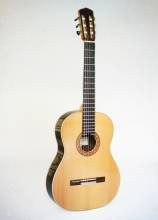 The Completed Guitar with new Cedar Top