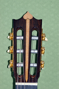 classical guitar identification by headstock design