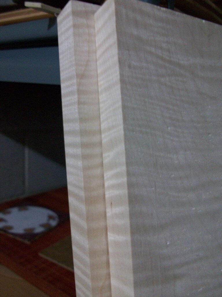 Binding Wood from Tiger Maple