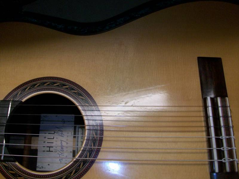 Kenny Hill Guitar for Sale - Nail Marks